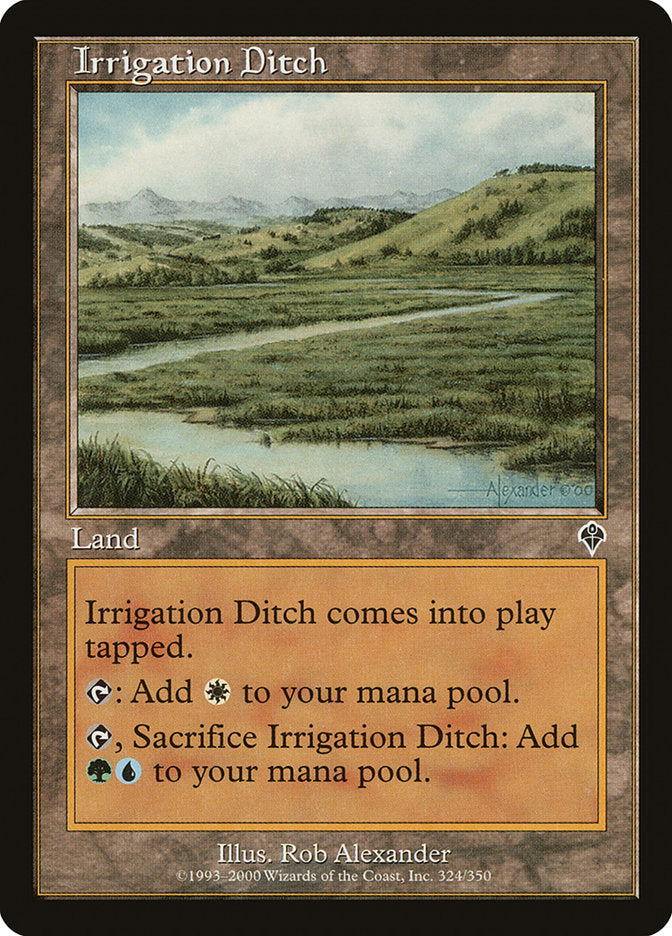 Irrigation Ditch [Invasion] [Foil]