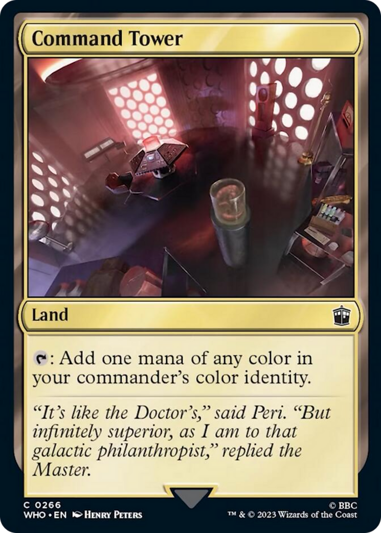 Command Tower (0266) [Doctor Who] [Foil]