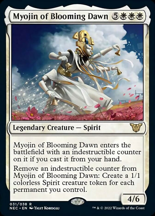 Myojin of Blooming Dawn [Kamigawa: Neon Dynasty Commander] [Foil]