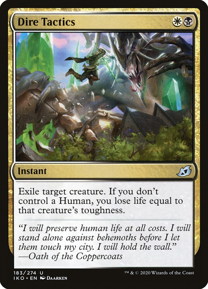 Dire Tactics [Ikoria: Lair of Behemoths] [Foil]