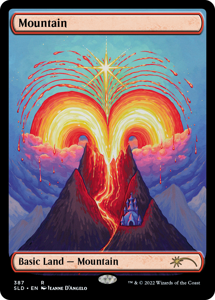 Mountain (387) [Secret Lair Drop Series] [Foil]