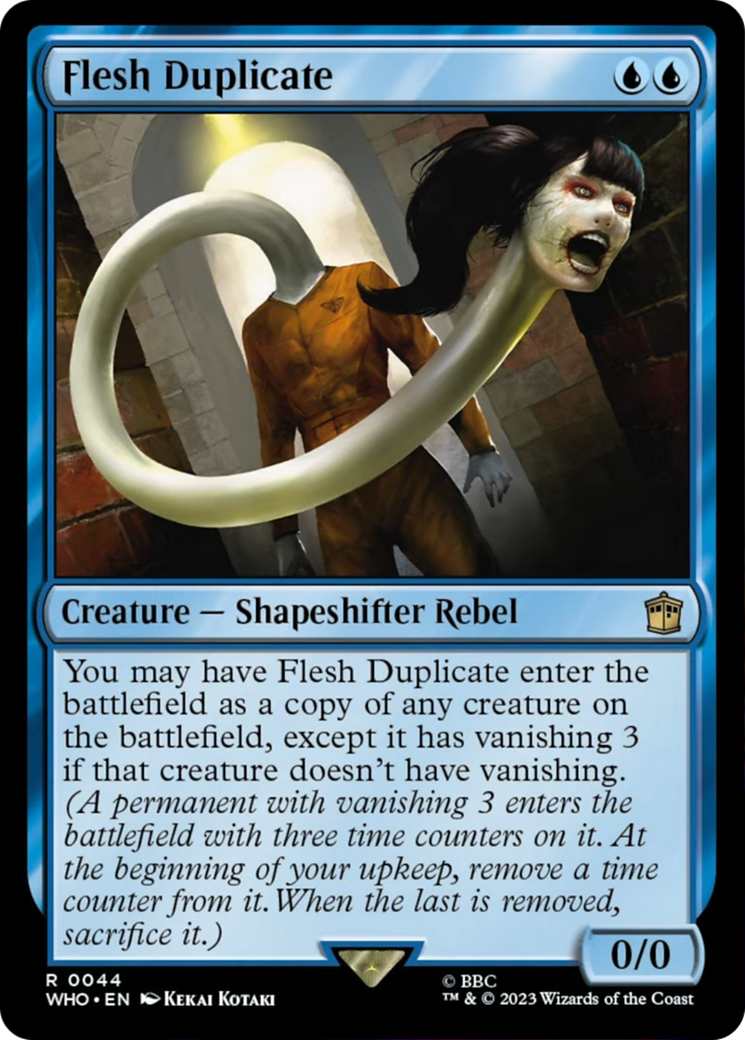 Flesh Duplicate [Doctor Who] [Foil]