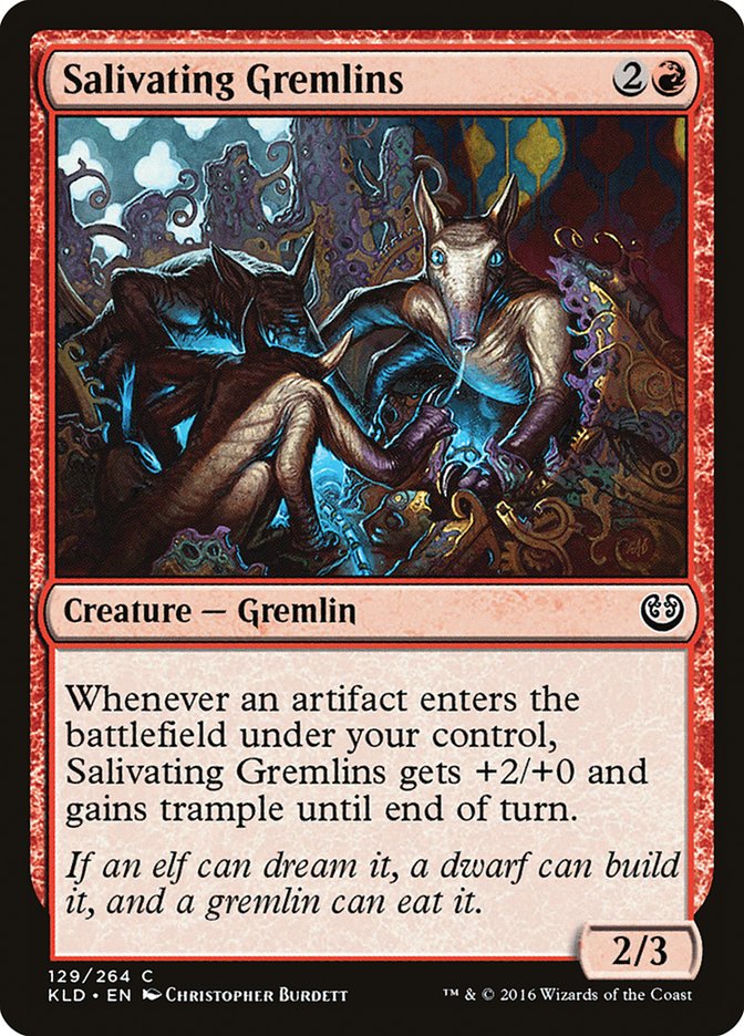 Salivating Gremlins [Kaladesh] [Foil]