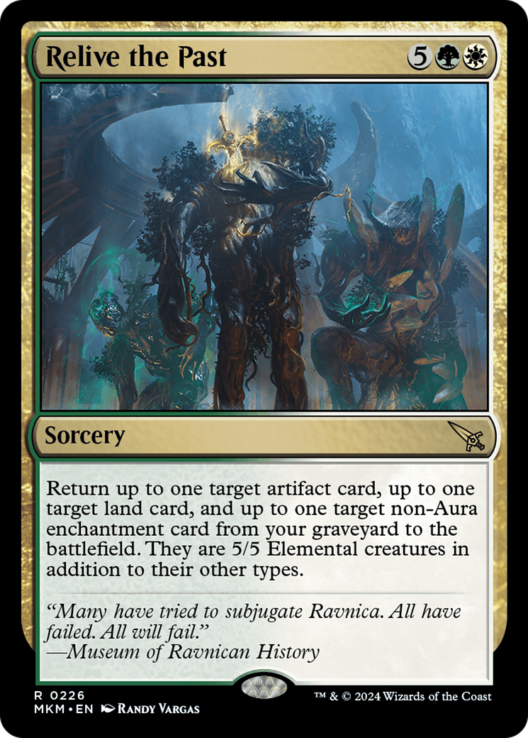 Relive the Past [Murders at Karlov Manor] [Foil]