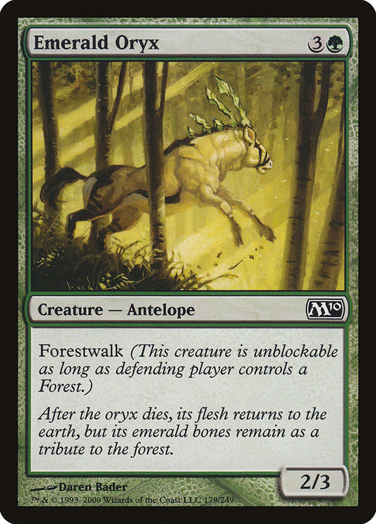 Emerald Oryx [Core Set 2010]