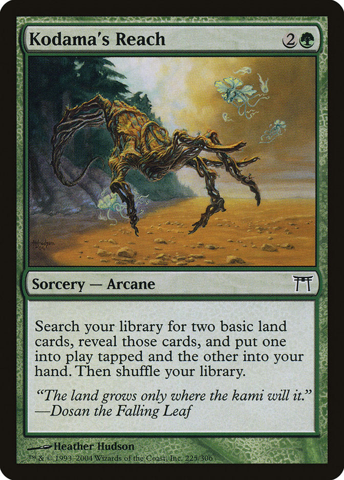 Kodama's Reach [Champions of Kamigawa] [Foil]