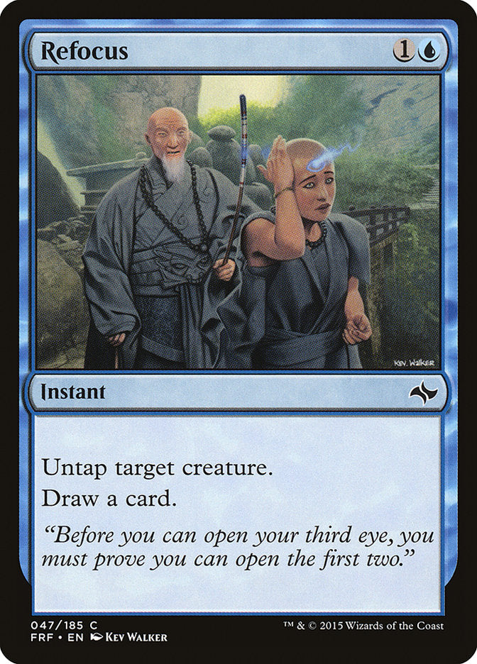 Refocus [Fate Reforged] [Foil]