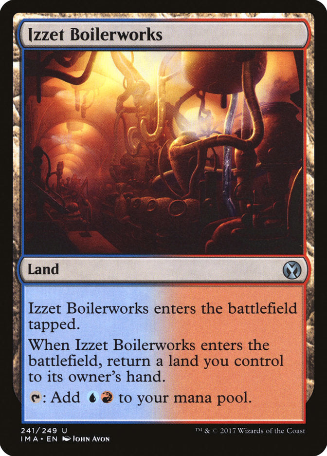 Izzet Boilerworks [Iconic Masters] [Foil]