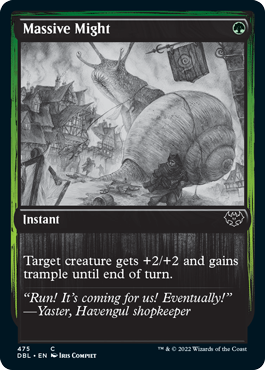 Massive Might [Innistrad: Double Feature] [Foil]