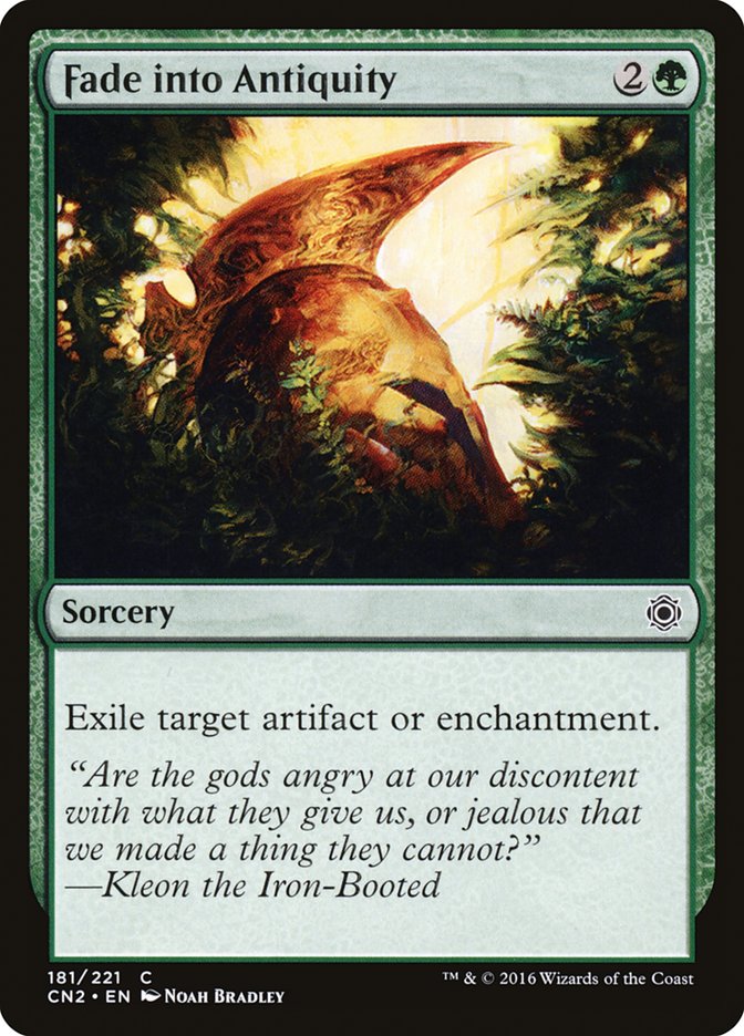 Fade into Antiquity [Conspiracy: Take the Crown] [Foil]