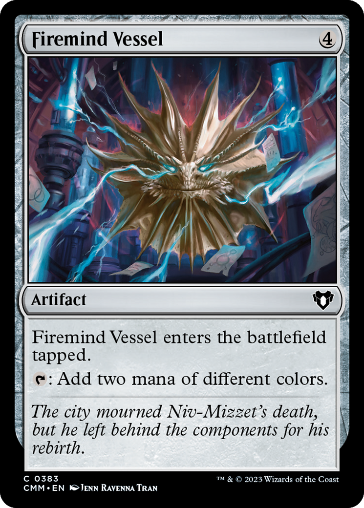 Firemind Vessel [Commander Masters] [Foil]
