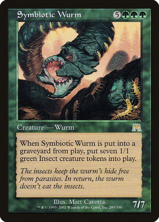 Symbiotic Wurm [Onslaught] [Foil]