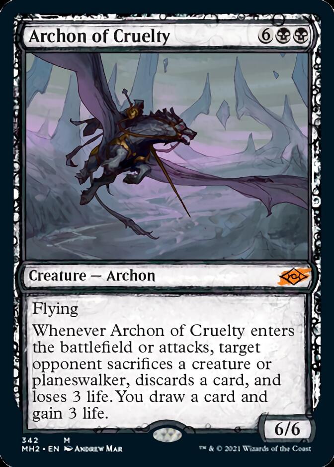 Archon of Cruelty (Sketch) [Modern Horizons 2] [Foil]