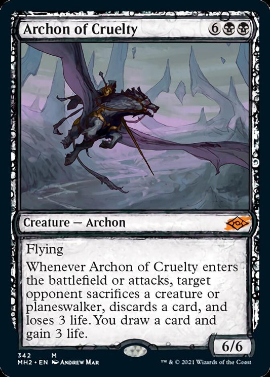 Archon of Cruelty (Sketch) [Modern Horizons 2] [Foil]