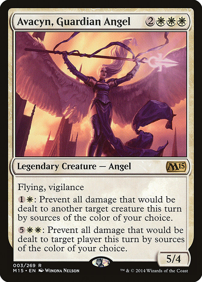 Avacyn, Guardian Angel [Core Set 2015] [Foil]