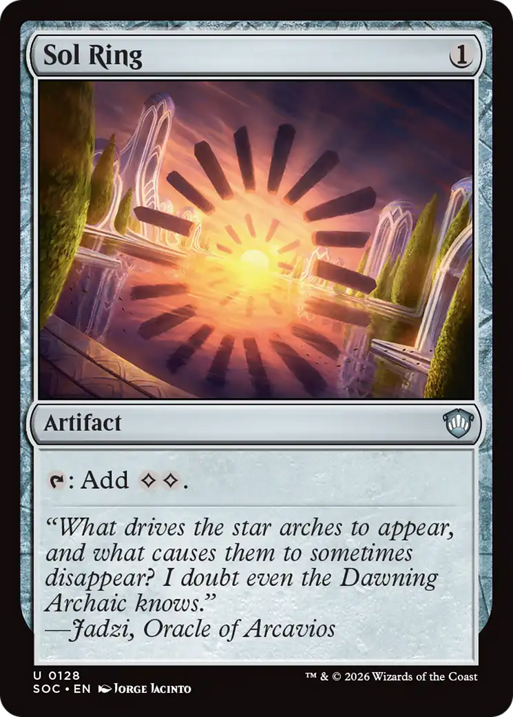 Sol Ring [Secrets of Strixhaven Commander] [Foil]