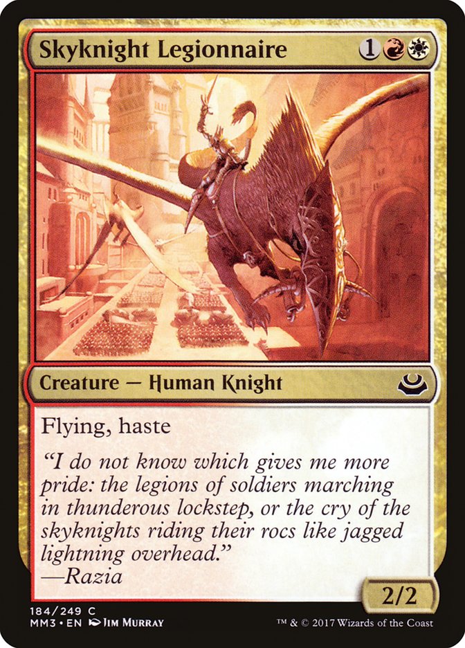 Skyknight Legionnaire [Modern Masters 2017] [Foil]