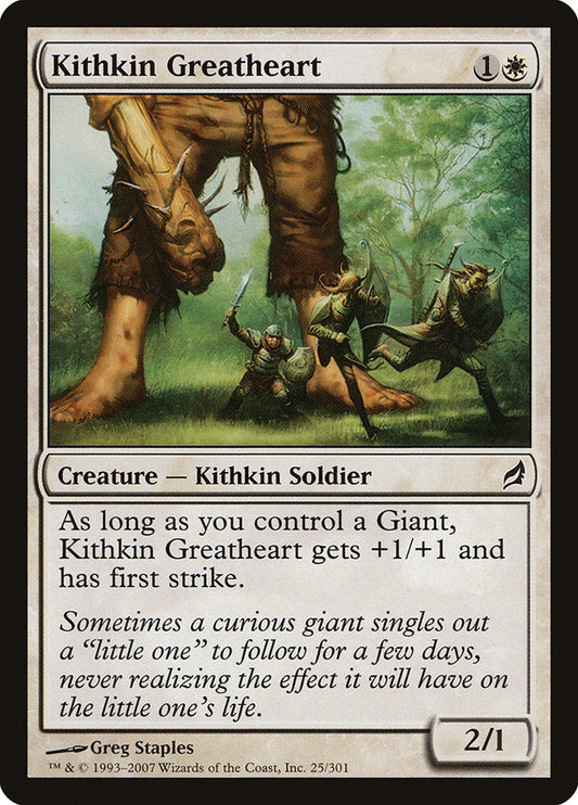 Kithkin Greatheart [Lorwyn] [Foil]