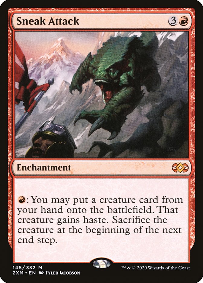 Sneak Attack [Double Masters] [Foil]