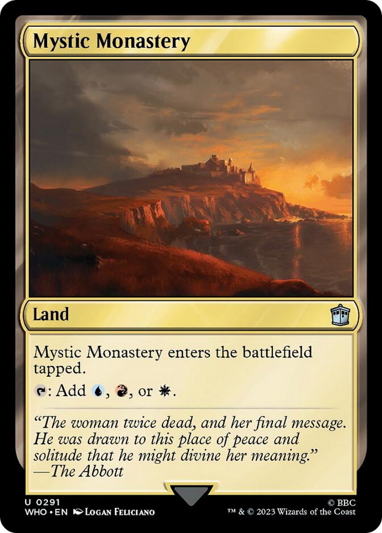 Mystic Monastery [Doctor Who] [Foil]