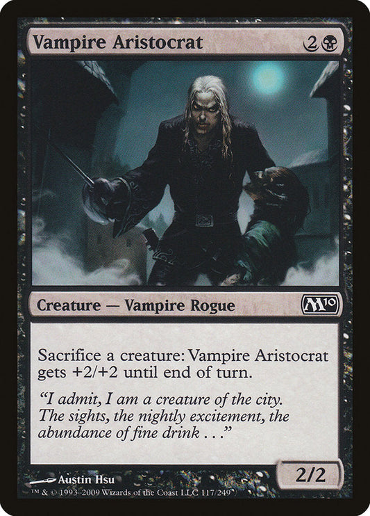 Vampire Aristocrat [Core Set 2010] [Foil]