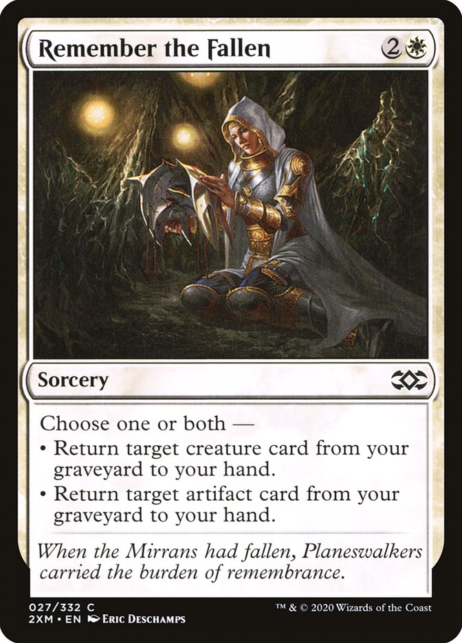 Remember the Fallen [Double Masters] [Foil]