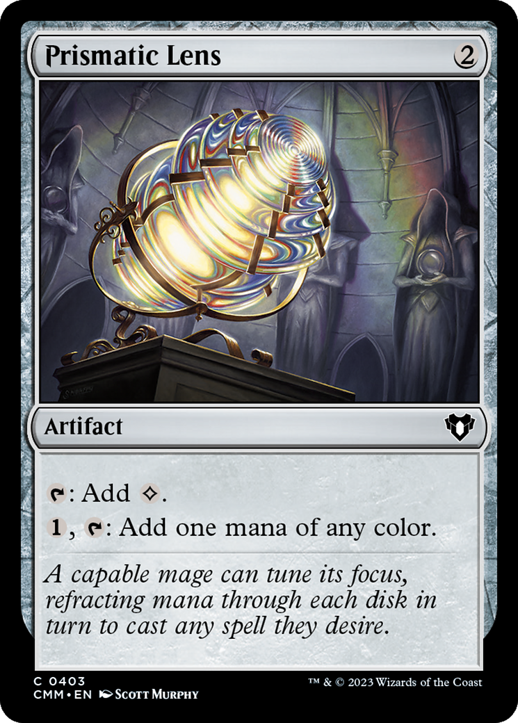 Prismatic Lens [Commander Masters] [Foil]