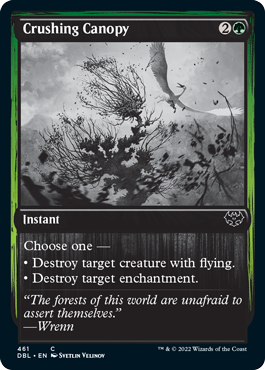 Crushing Canopy [Innistrad: Double Feature] [Foil]