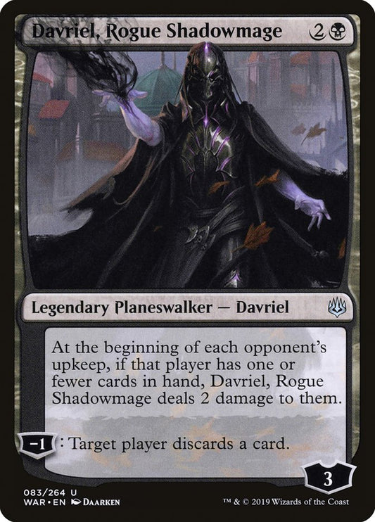 Davriel, Rogue Shadowmage [War of the Spark] [Foil]