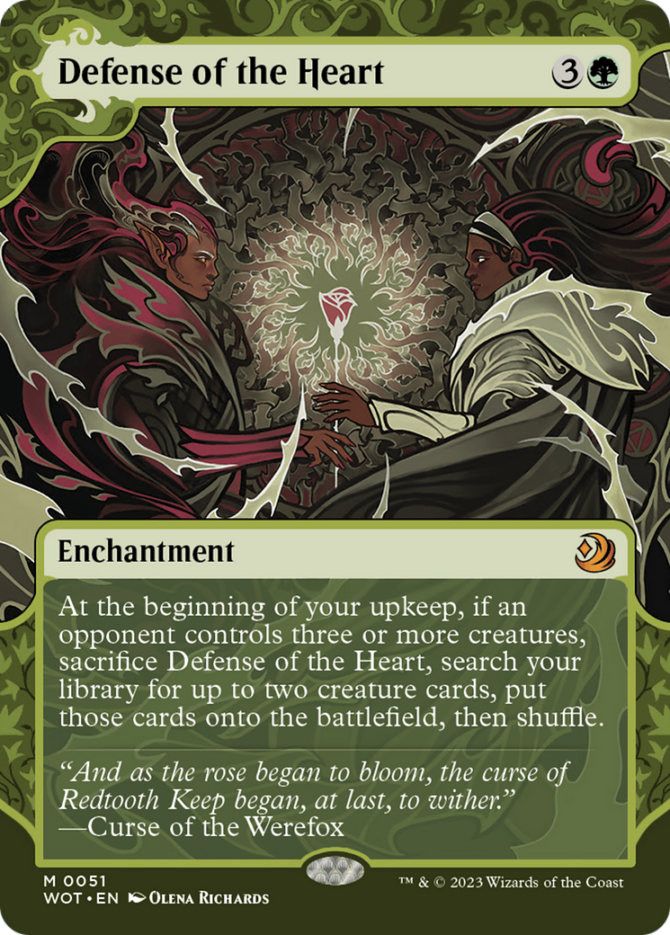 Defense of the Heart [Wilds of Eldraine: Enchanting Tales] [Foil]