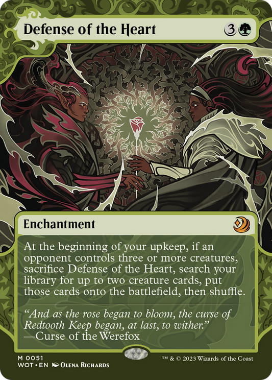 Defense of the Heart [Wilds of Eldraine: Enchanting Tales] [Foil]