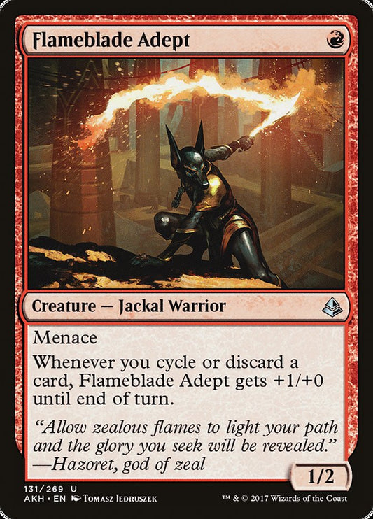 Flameblade Adept [Amonkhet] [Foil]