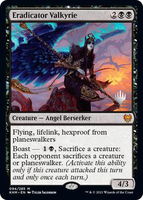 Eradicator Valkyrie (Promo Pack) [Kaldheim Promos] [Foil]