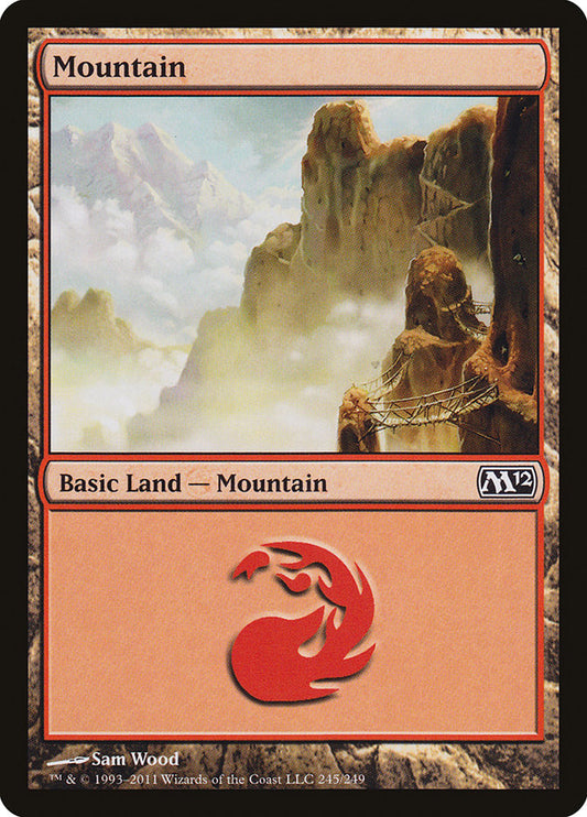 Mountain (245) [Core Set 2012]
