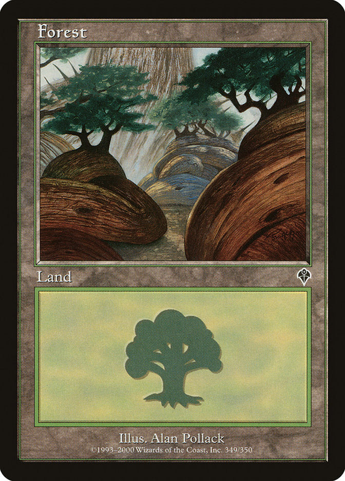Forest (349) [Invasion] [Foil]