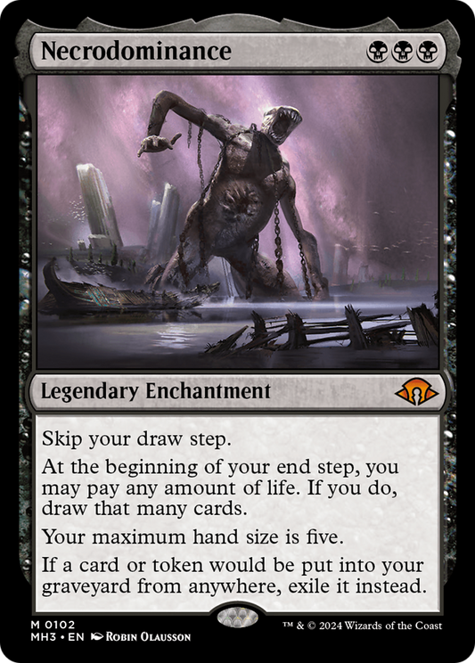 Necrodominance [Modern Horizons 3] [Foil]