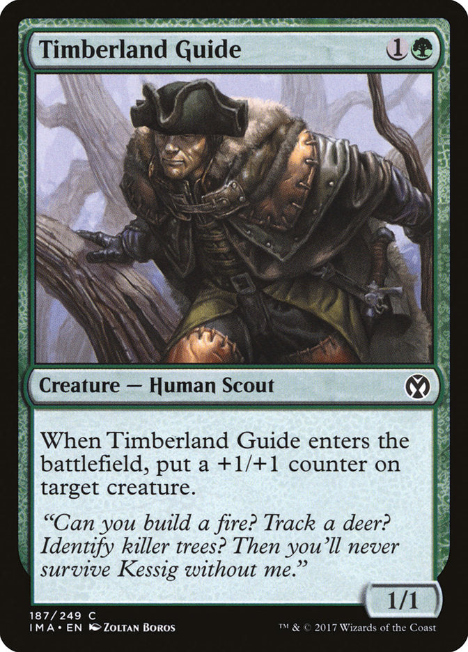 Timberland Guide [Innistrad: Midnight Hunt] [Foil]