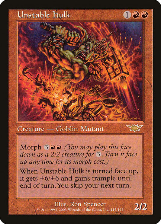 Unstable Hulk [Legions] [Foil]