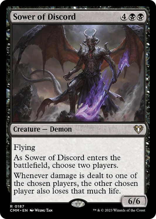 Sower of Discord [Commander Masters] [Foil]