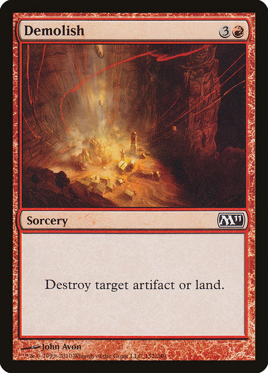 Demolish [Core Set 2011] [Foil]