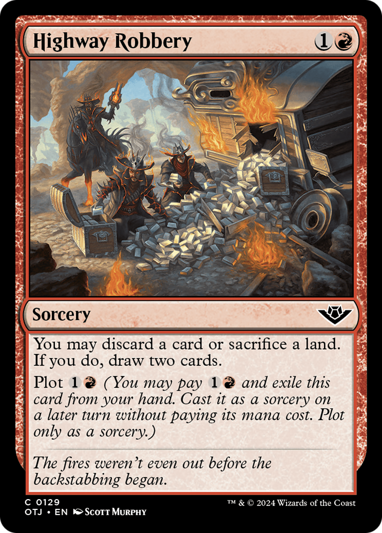 Highway Robbery [Outlaws of Thunder Junction] [Foil]