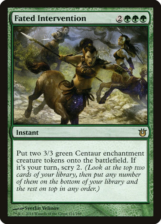 Fated Intervention [Born of the Gods] [Foil]