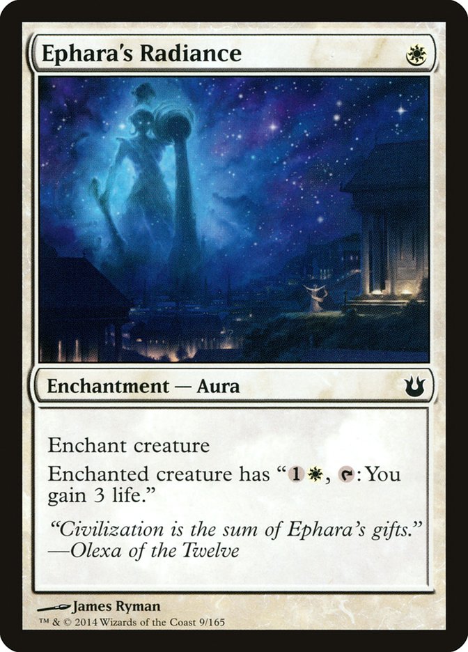 Ephara's Radiance [Born of the Gods] [Foil]