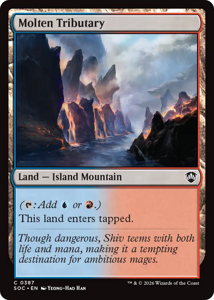 Molten Tributary [Secrets of Strixhaven Commander] [Foil]