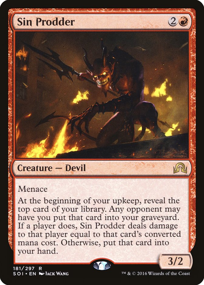 Sin Prodder [Shadows over Innistrad] [Foil]