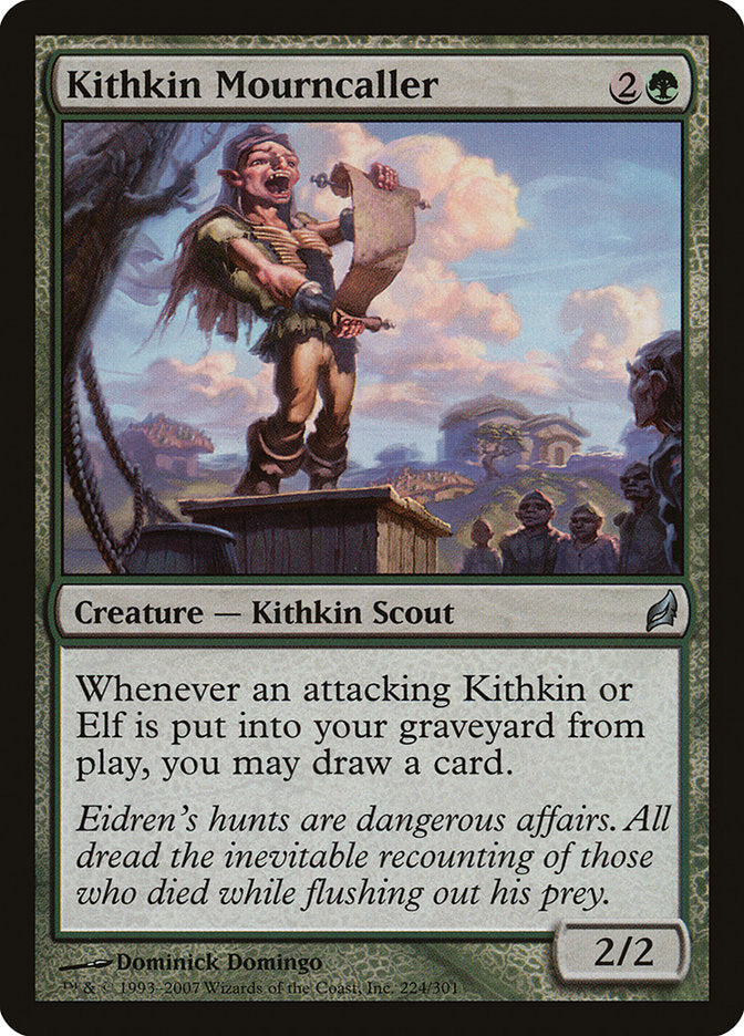 Kithkin Mourncaller [Lorwyn] [Foil]