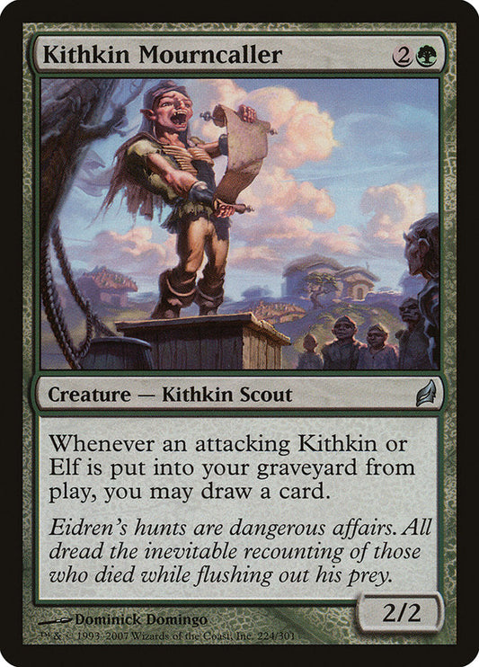 Kithkin Mourncaller [Lorwyn] [Foil]