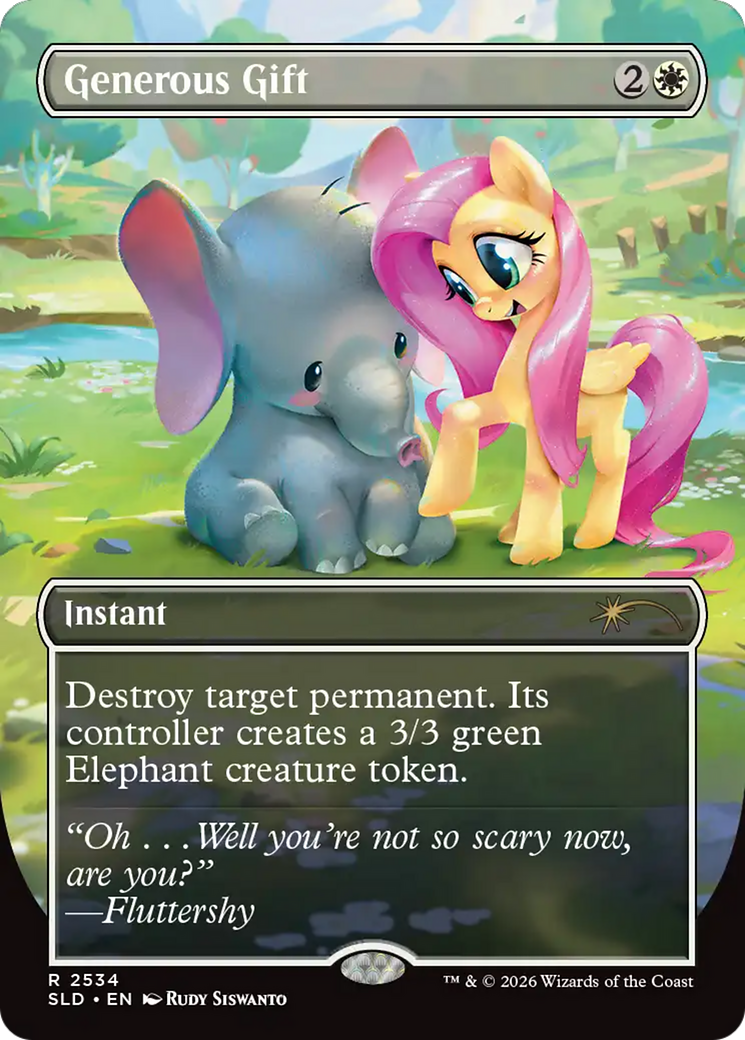 Generous Gift (2534) [Secret Lair Drop Series] [Foil]