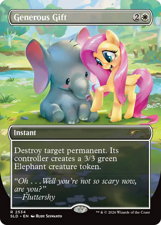Generous Gift (2534) [Secret Lair Drop Series] [Foil]