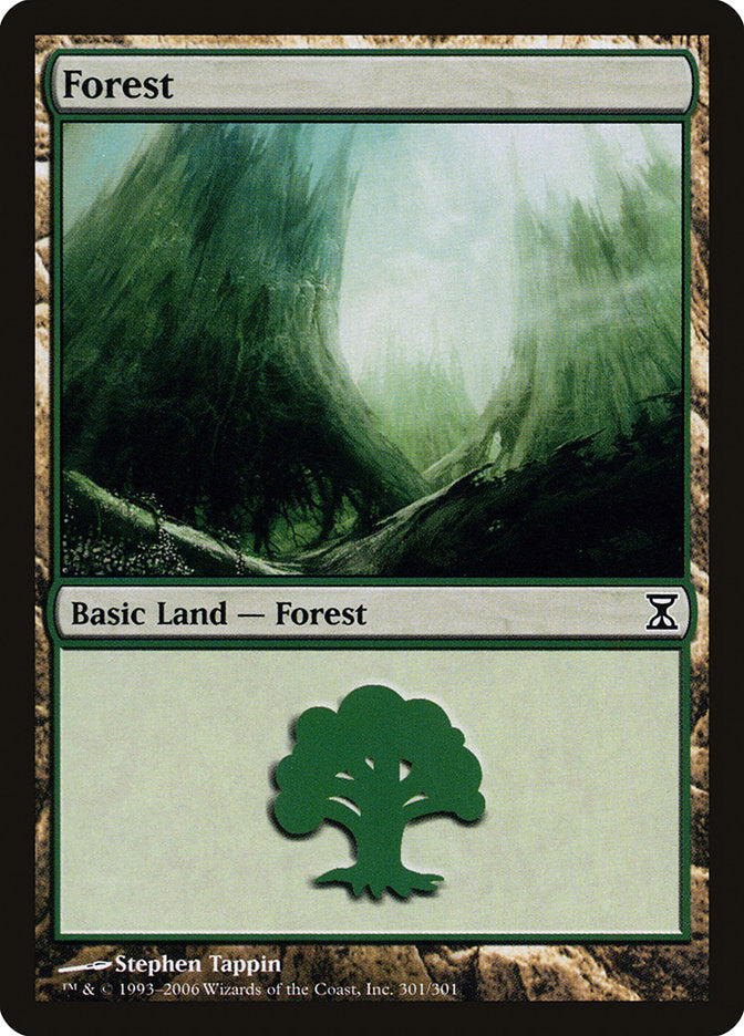 Forest (301) [Time Spiral] [Foil]